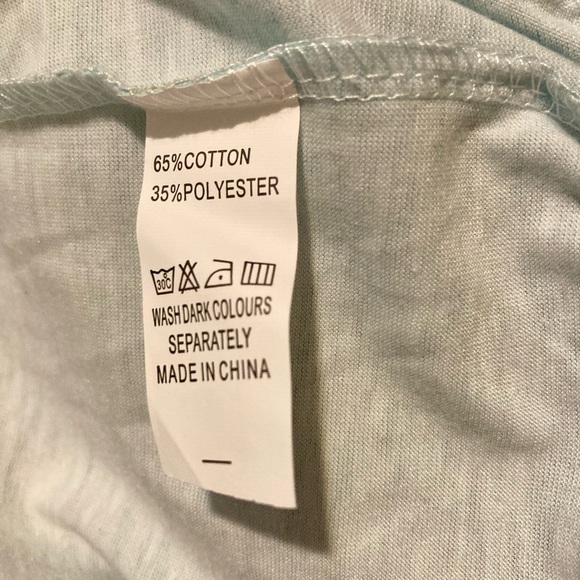 BOUTIQUE Aqua & Gray Ombré Long Sleeve Shirt - WL - Picture 3 of 3